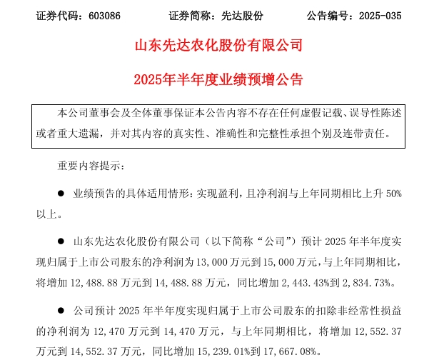 先达股份